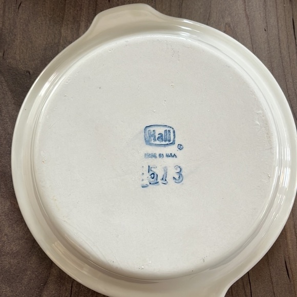 Hall® China 513-WH White 10 Oz. Round Au Gratin Dish Set of 6 in EUC - Picture 5 of 5